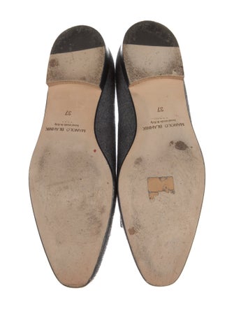 Manolo Blahnik Wool Flats