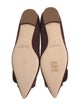 Manolo Blahnik Hangisi Satin Flats