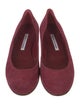 Manolo Blahnik Suede Flats