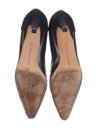 Manolo Blahnik Suede Pumps