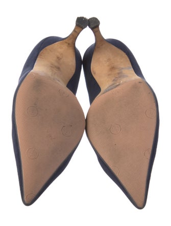 Manolo Blahnik Suede Pumps
