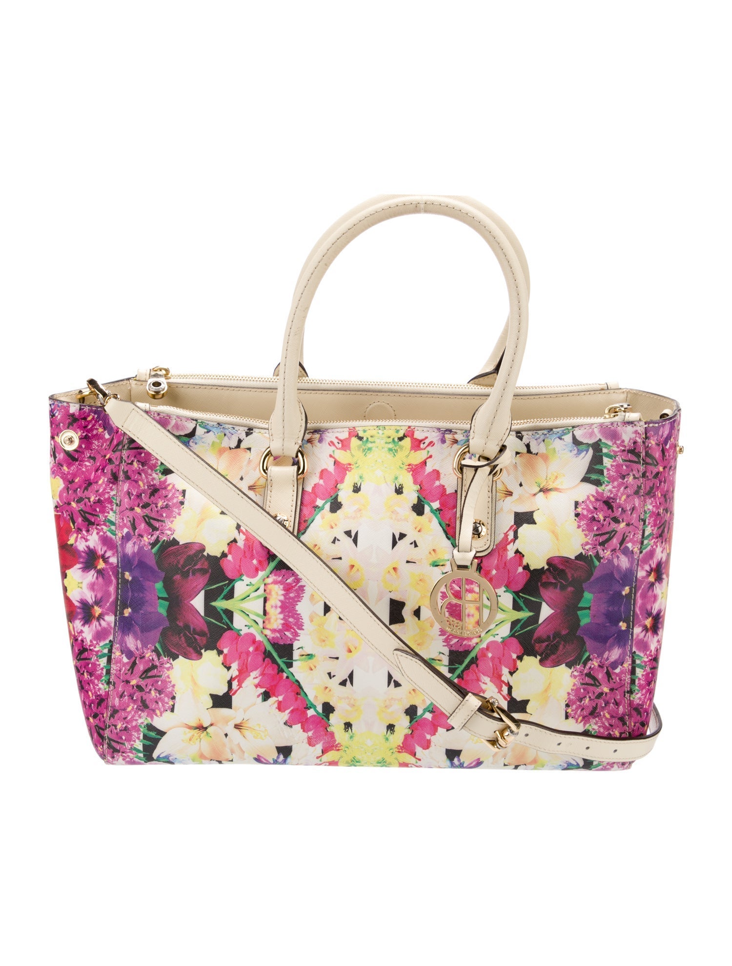 Top-Handle Bag In Nube Saffiano Leather main image 0