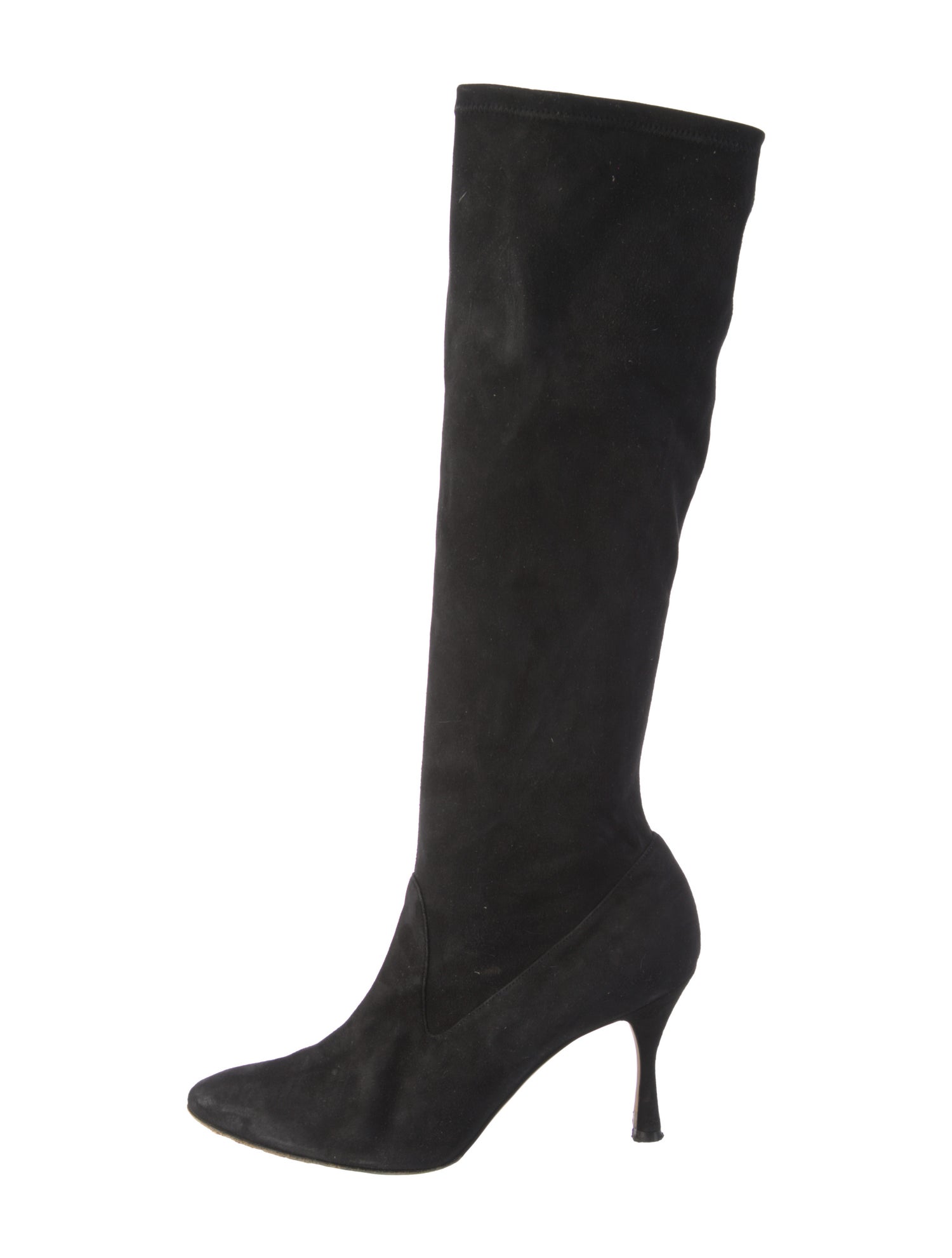 Manolo Blahnik Suede Boots