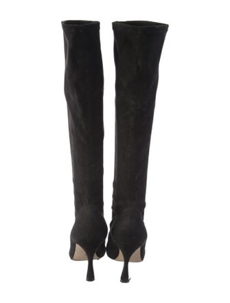 Manolo Blahnik Suede Boots