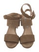 Manolo Blahnik Suede Sandals