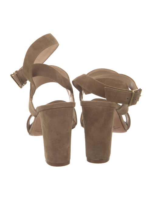 Manolo Blahnik Suede Sandals