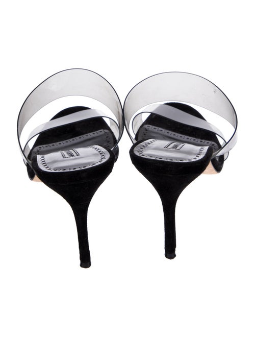 Manolo Blahnik Scolto PVC Slides