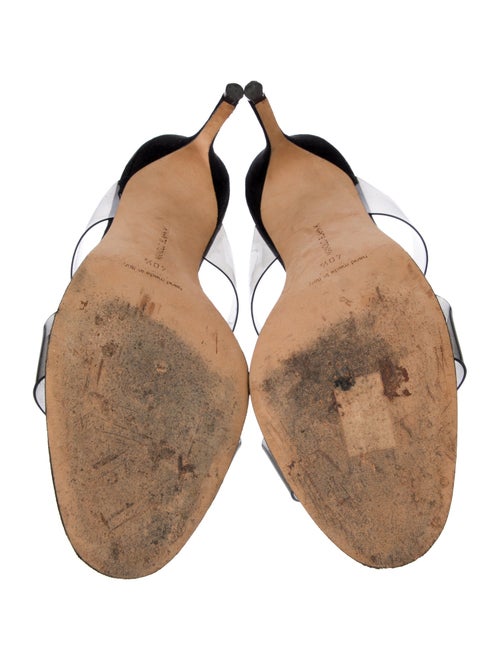 Manolo Blahnik Scolto PVC Slides