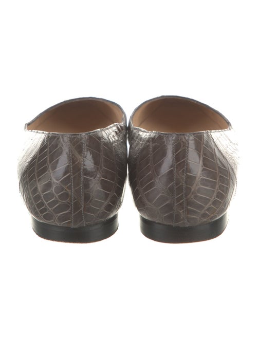 Manolo Blahnik Leather Flats