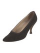 Manolo Blahnik Suede Pumps