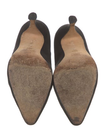 Manolo Blahnik Suede Pumps
