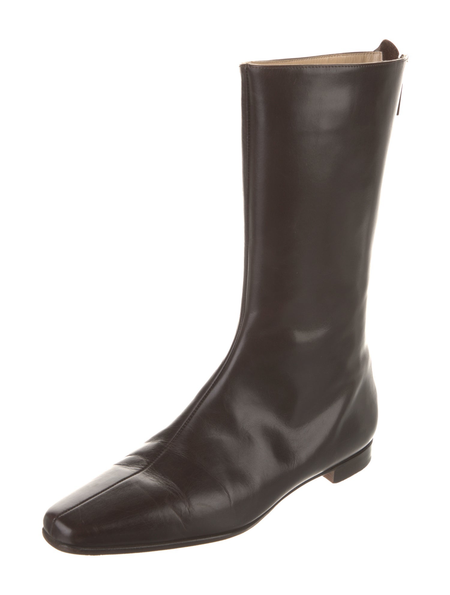 Manolo Blahnik Leather Boots