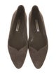 Manolo Blahnik Suede Flats