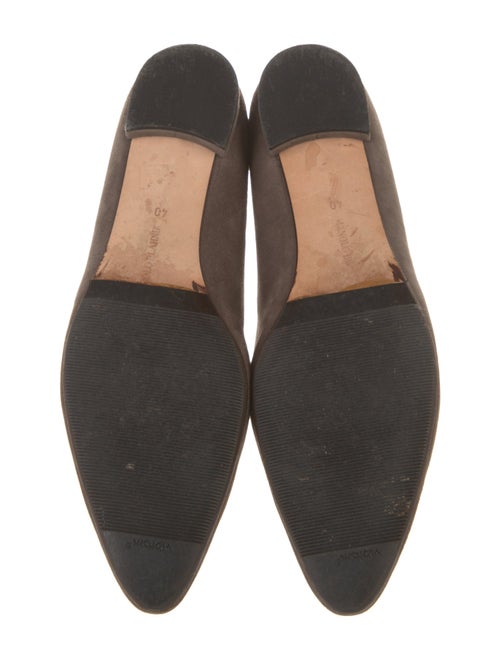 Manolo Blahnik Suede Flats