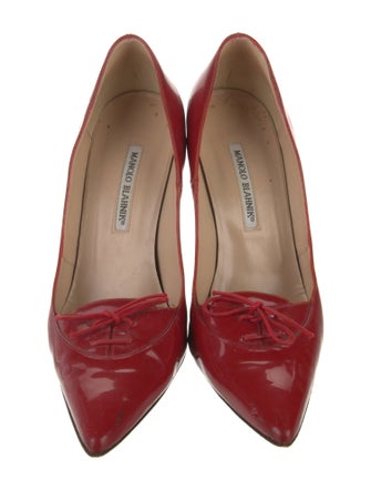Manolo Blahnik Patent Leather Pumps