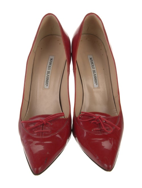 Manolo Blahnik Patent Leather Pumps