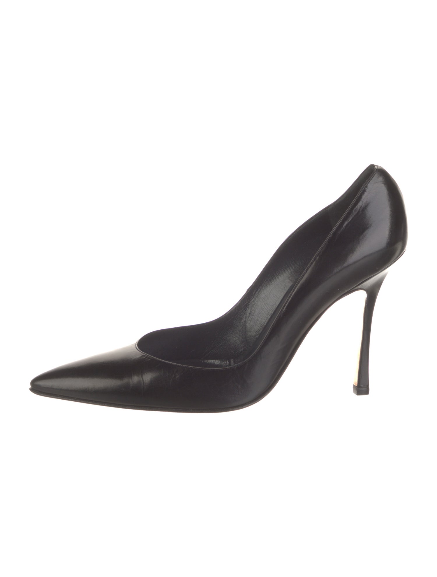 Manolo Blahnik Leather Pumps