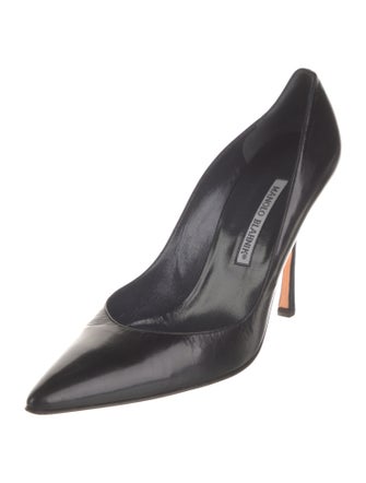 Manolo Blahnik Leather Pumps