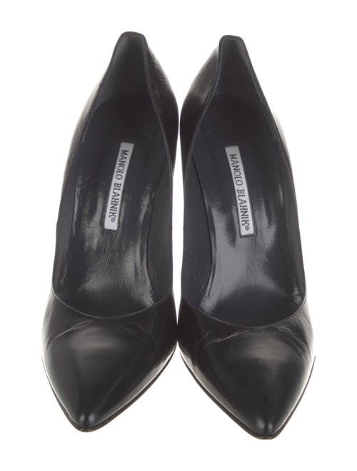 Manolo Blahnik Leather Pumps