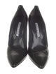 Manolo Blahnik Leather Pumps
