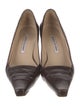 Manolo Blahnik Leather Pumps
