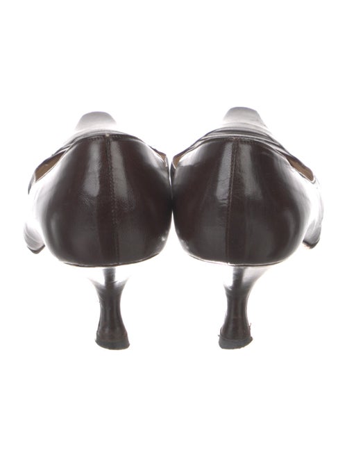 Manolo Blahnik Leather Pumps