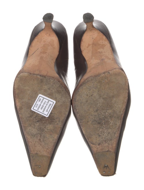 Manolo Blahnik Leather Pumps