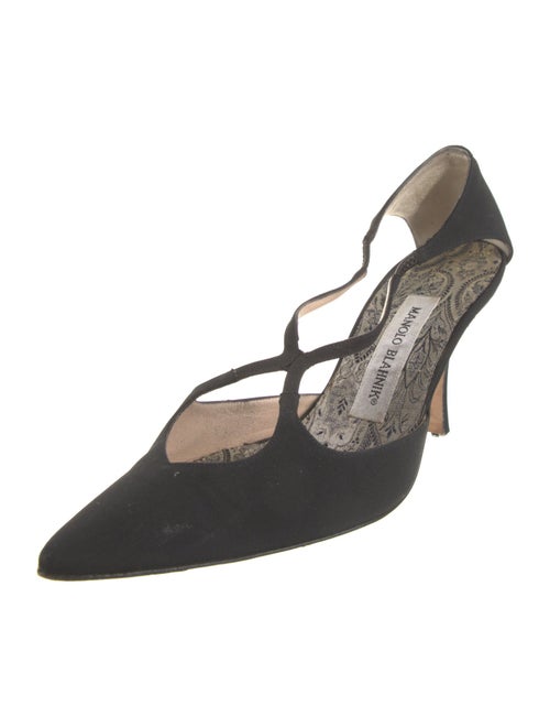 Manolo Blahnik T-Strap Pumps