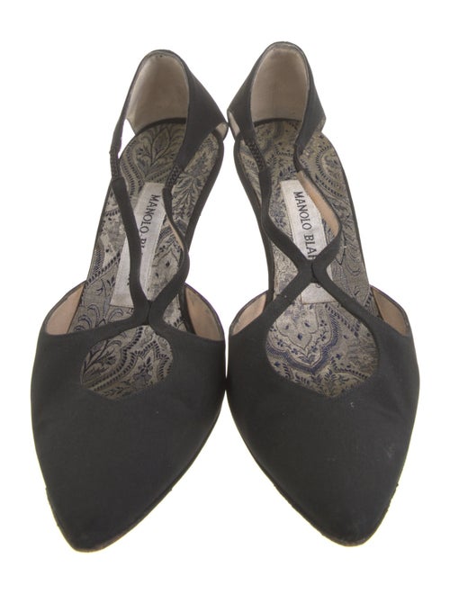 Manolo Blahnik T-Strap Pumps