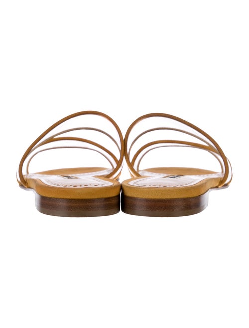 Manolo Blahnik Suede Slides