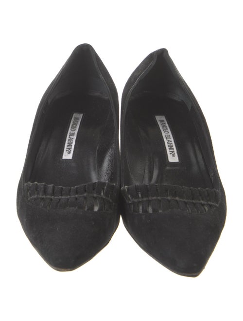 Manolo Blahnik Suede Pumps