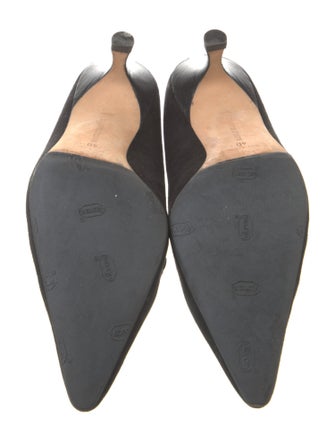 Manolo Blahnik Suede Pumps
