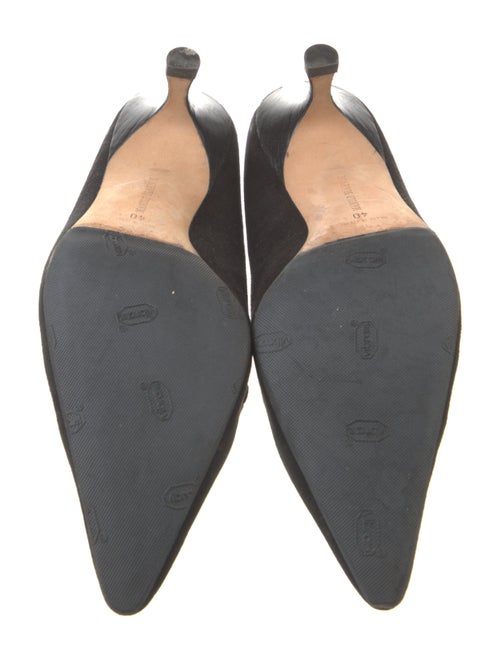 Manolo Blahnik Suede Pumps