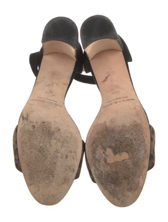 Manolo Blahnik Suede Sandals