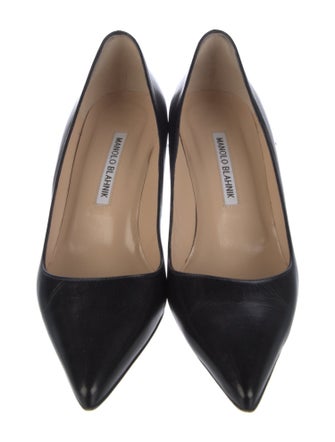 Manolo Blahnik Leather Pumps