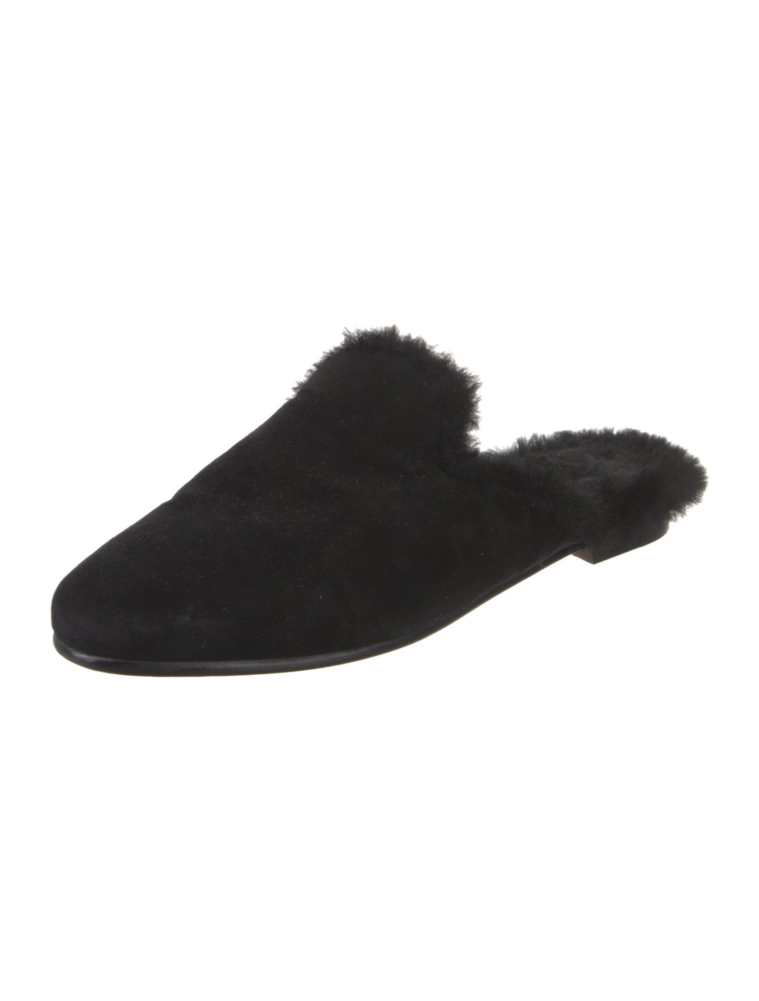 Manolo Blahnik Suede Slides