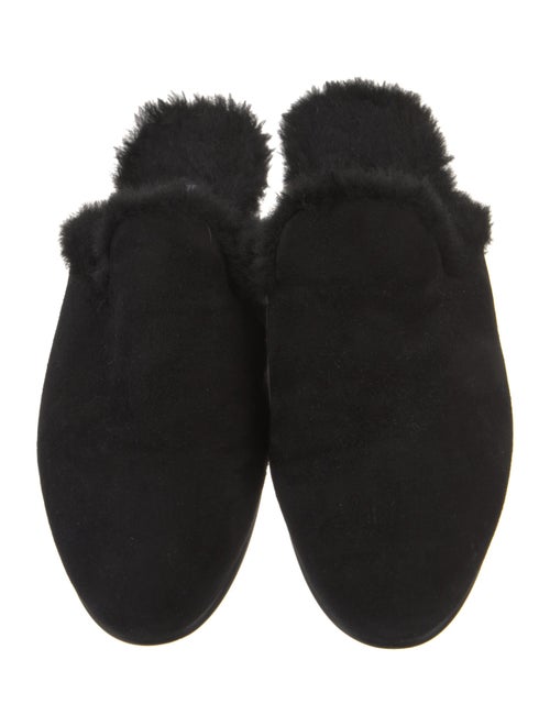 Manolo Blahnik Suede Slides