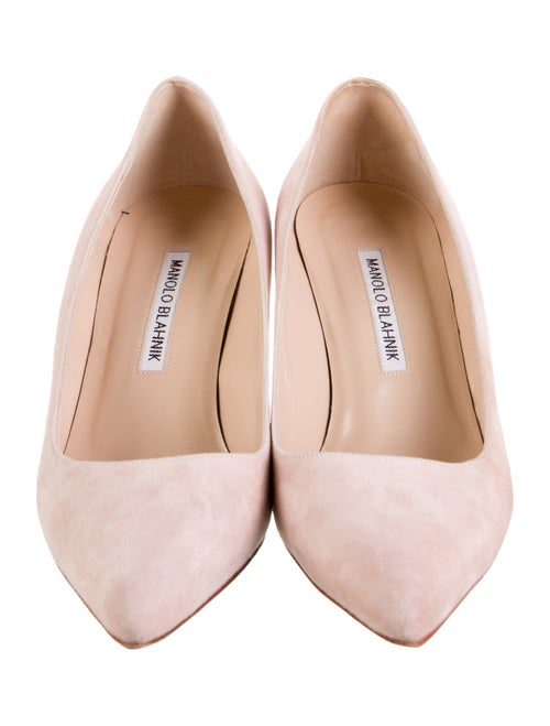 Manolo Blahnik Suede Pumps