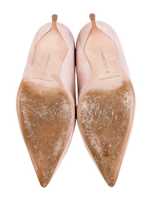 Manolo Blahnik Suede Pumps