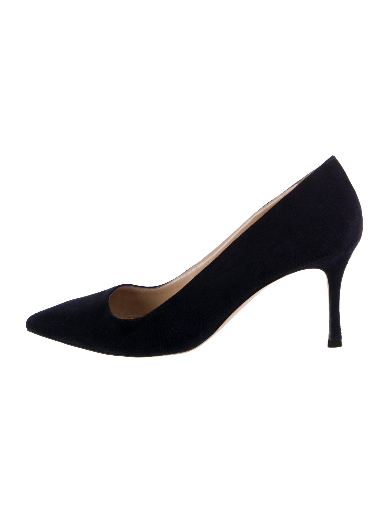 Manolo Blahnik Suede Pumps