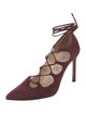Manolo Blahnik Suede Pumps