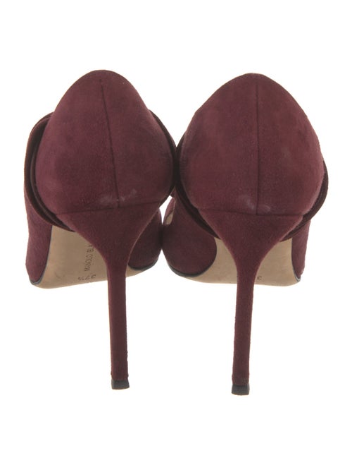 Manolo Blahnik Suede Pumps