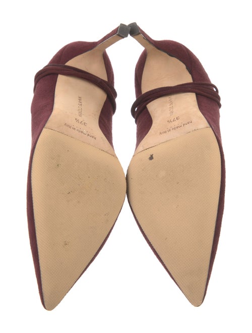 Manolo Blahnik Suede Pumps