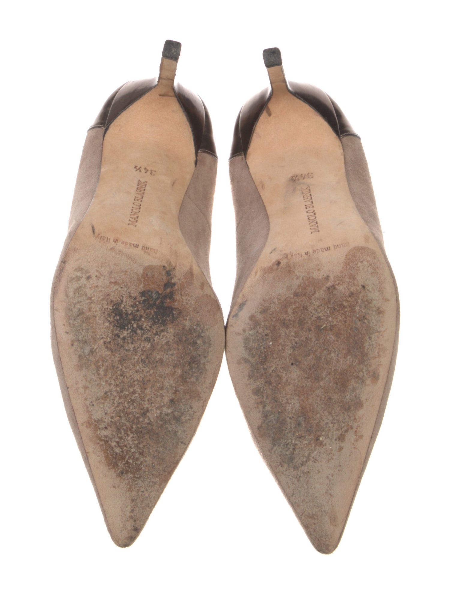 Manolo Blahnik Suede Pumps