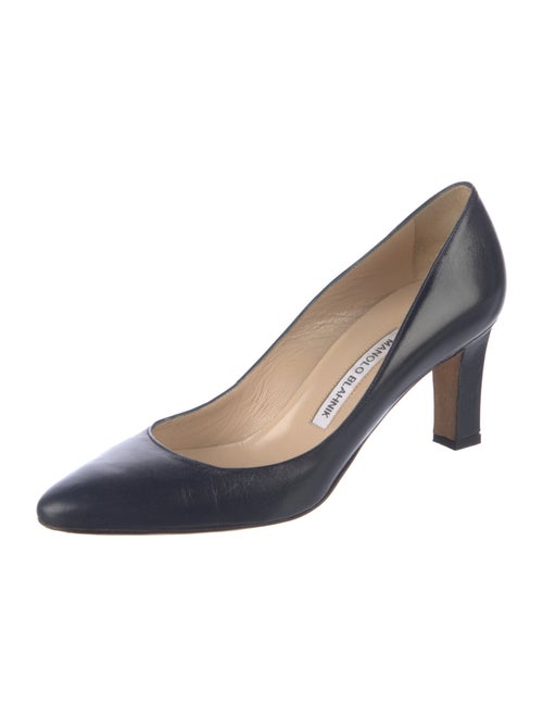 Manolo Blahnik Leather Pumps