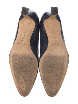 Manolo Blahnik Leather Pumps