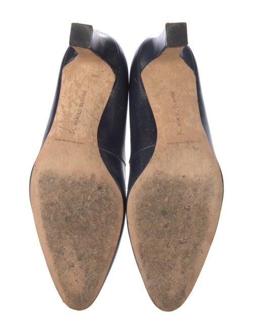 Manolo Blahnik Leather Pumps