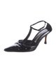 Manolo Blahnik Patent Leather T-Strap Pumps