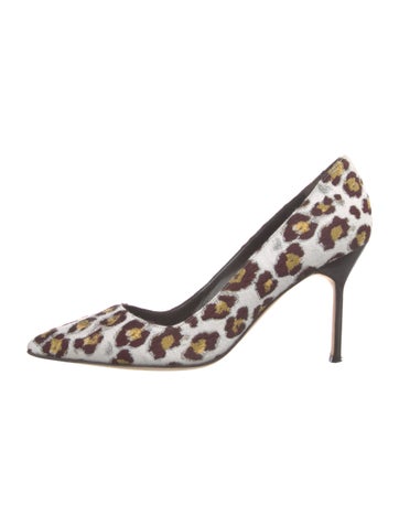 Manolo Blahnik Pumps Animal Print Us6.5, It36.5 | 6.5