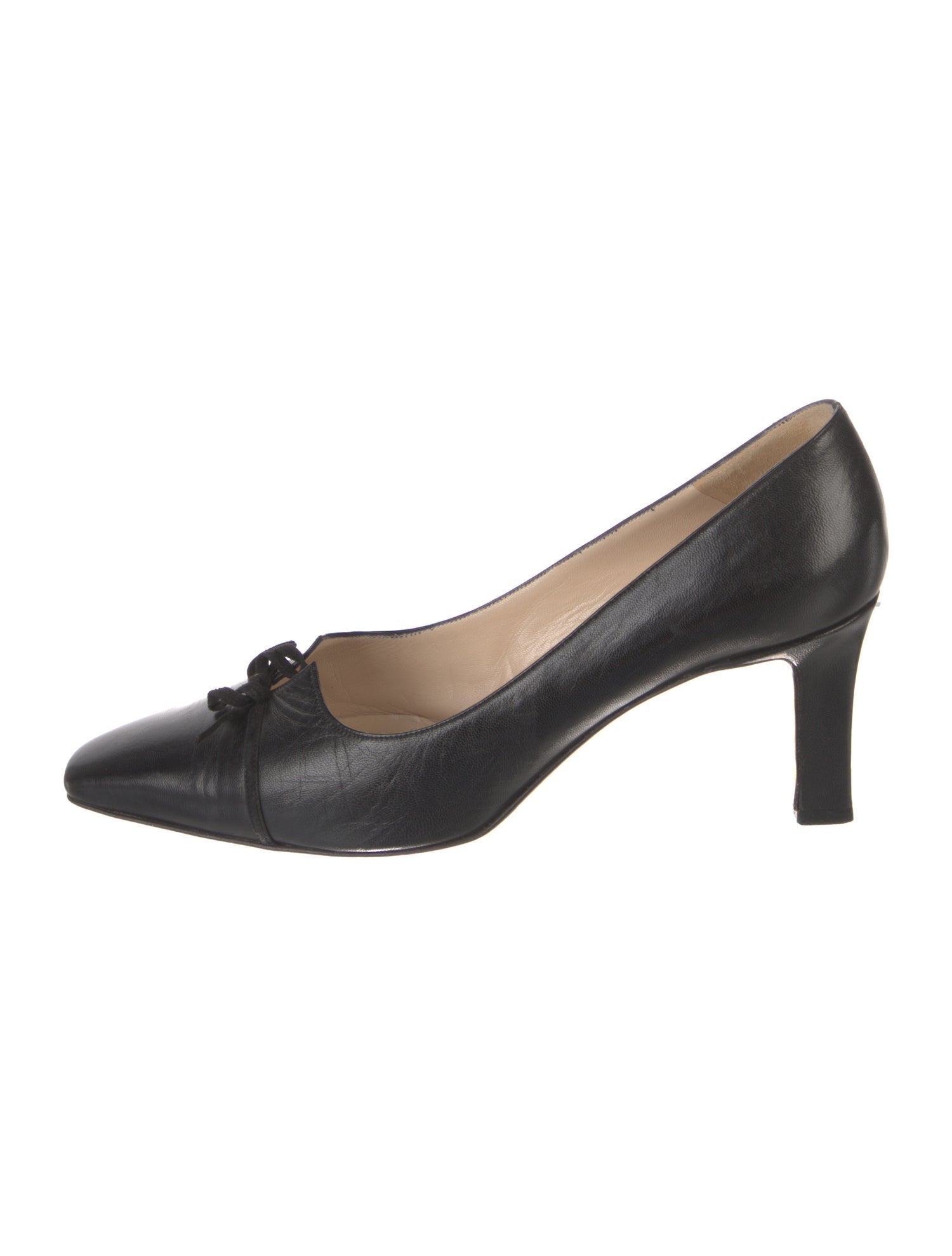 Manolo Blahnik Leather Pumps